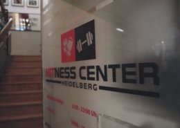 Eingang Hitness Center Heidelberg